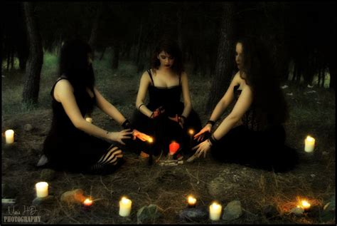 Exploring the Elemental Energies in Witch Initiation Performances